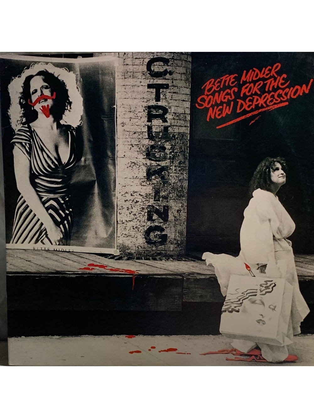 Bette Midler Songs for the New Depression Vinyl Record LP Album